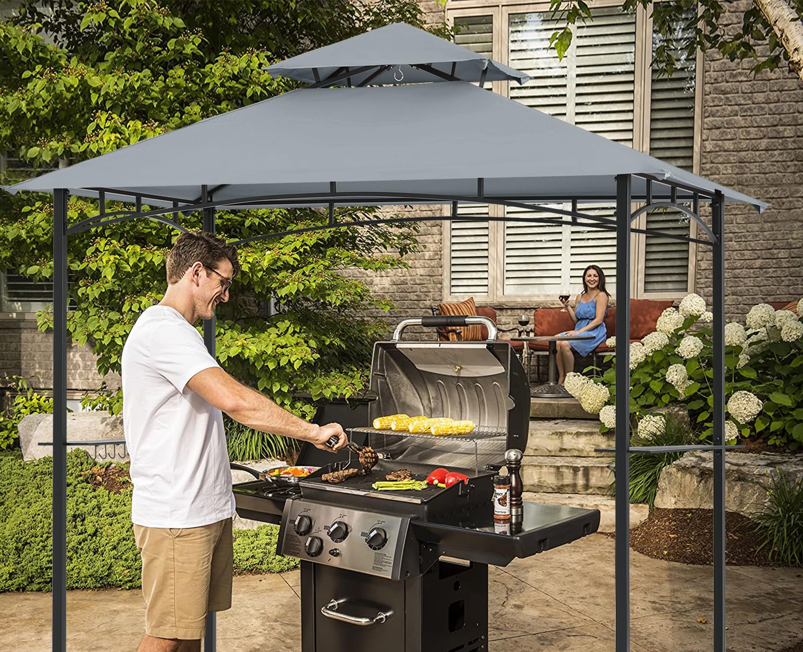 ABCCANOPY double-tier canopy top for enhanced coverage.