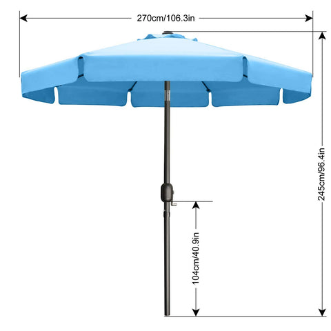 ABCCANOPY fiberglass ribs close-up highlighting strength and flexibility