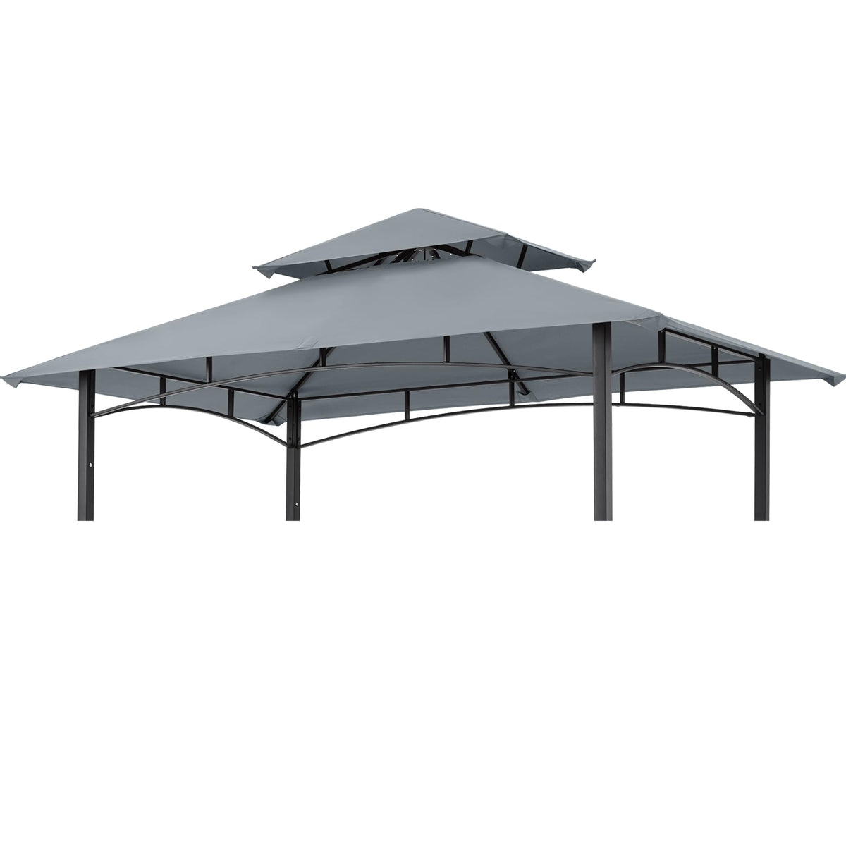 ABCCANOPY grill gazebo top gray replacement for outdoor shade during cooking.