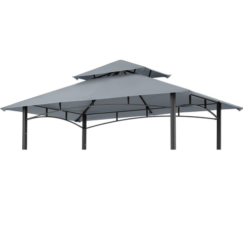 ABCCANOPY grill gazebo top gray replacement for outdoor shade during cooking.