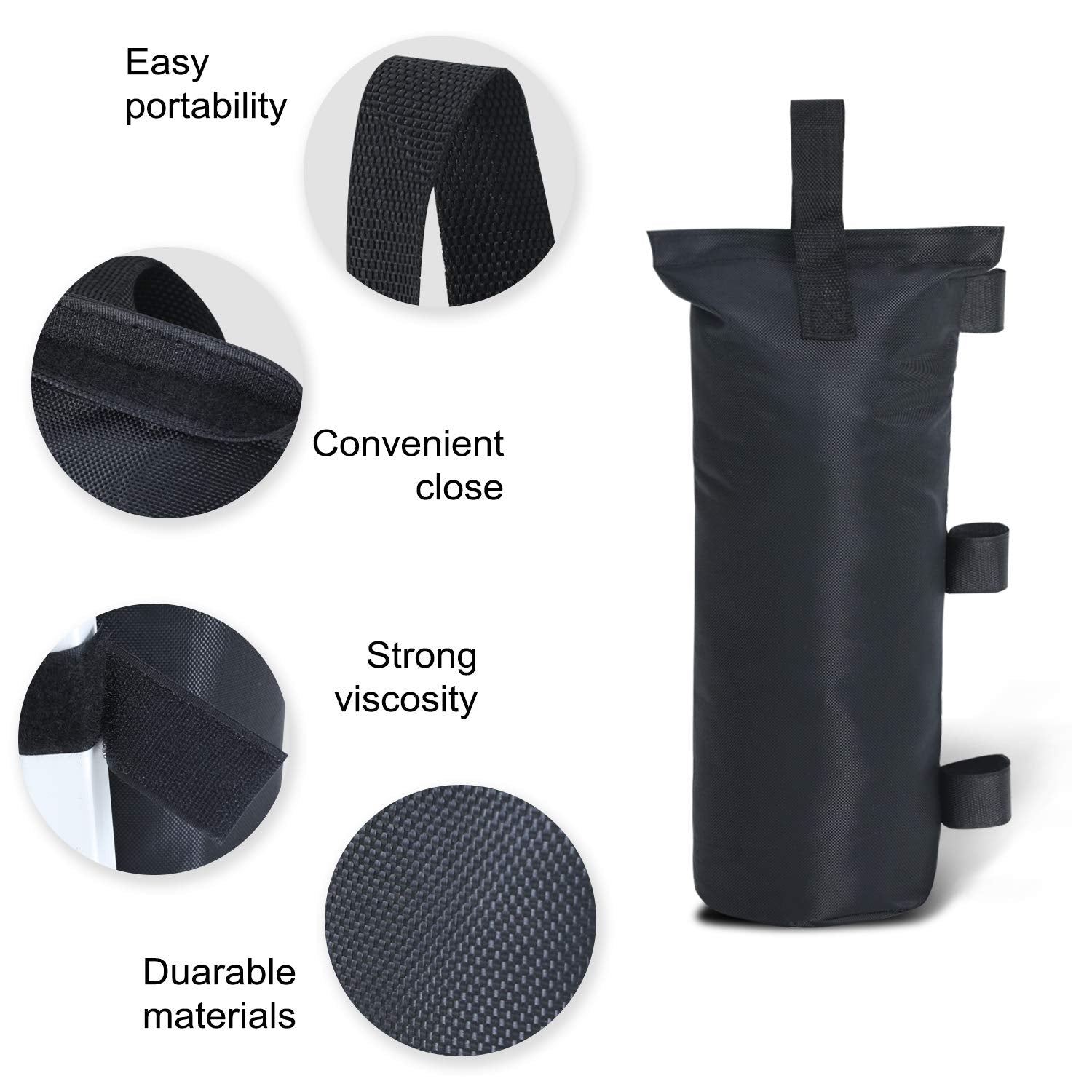 ABCCANOPY outdoor gazebo weight bags keeping structure steady in breeze