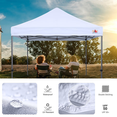 ABCCANOPY canopy top with weights bag included for stability