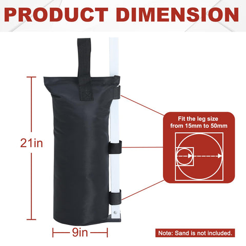 ABCCANOPY velcro strap close-up shows secure canopy leg attachment