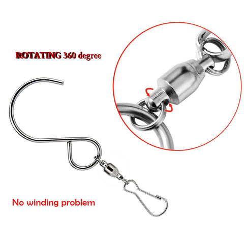 Abfgift swivel hook solar light hanger with rotating mechanism