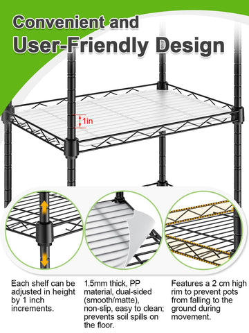 Abimars 5-Tier Mini Greenhouse with caster wheels enabling easy relocation for seasonal care indoors