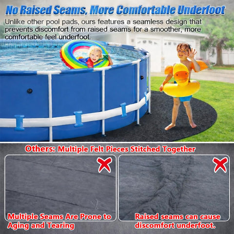 Abimars high-density mat reduces heat transfer for cooler feet.