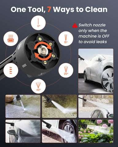 Ablemark drinking-water hose offers flexibility for water sourcing during outdoor cleaning.