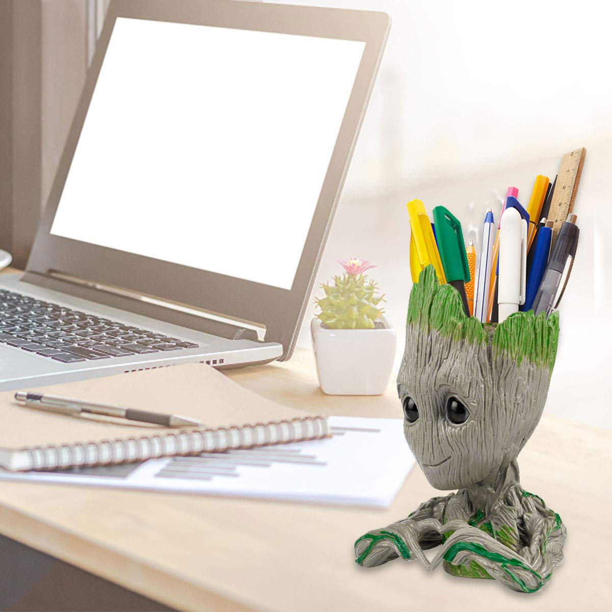 Abomet mini Groot figurine planter suitable as a cute home accent