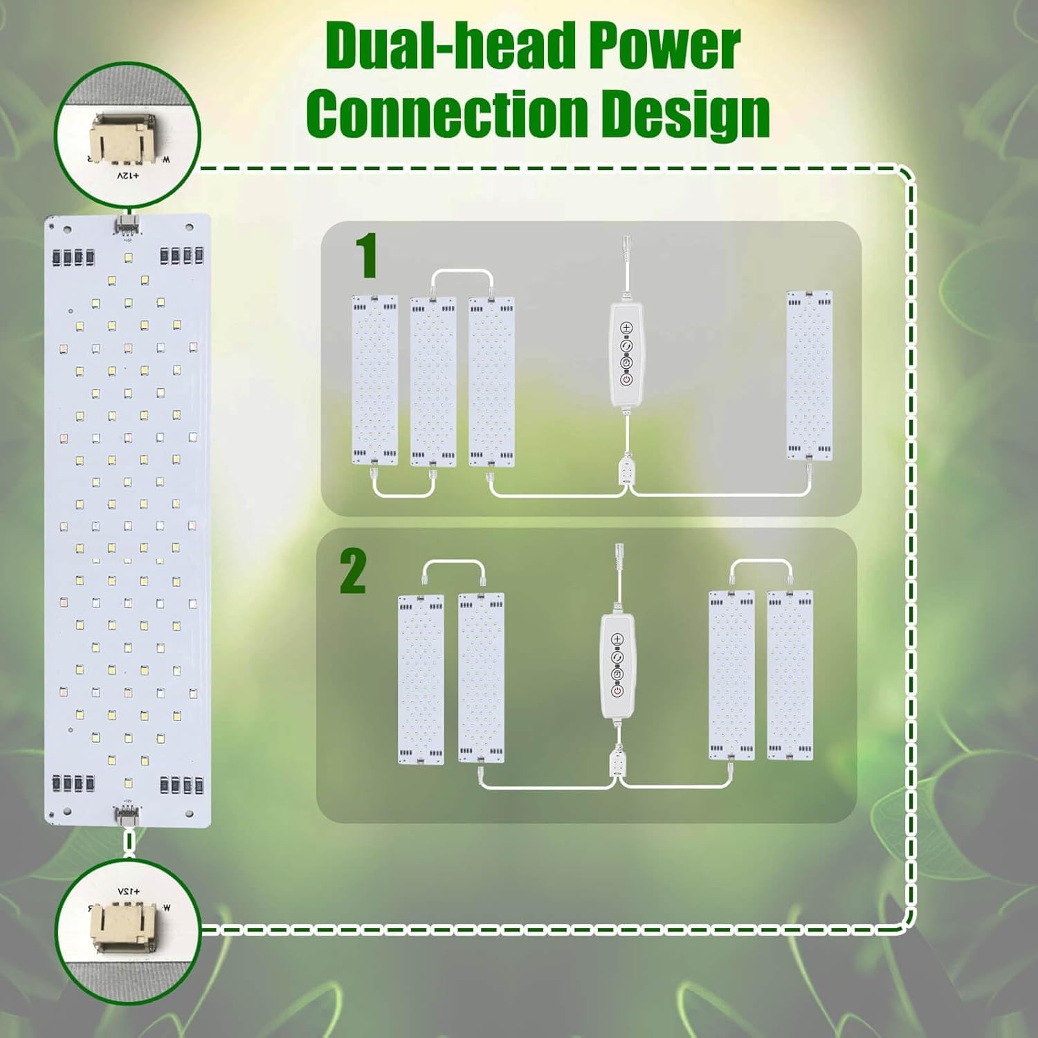 Abonnyc Grow Light timer function enabling automatic daily lighting