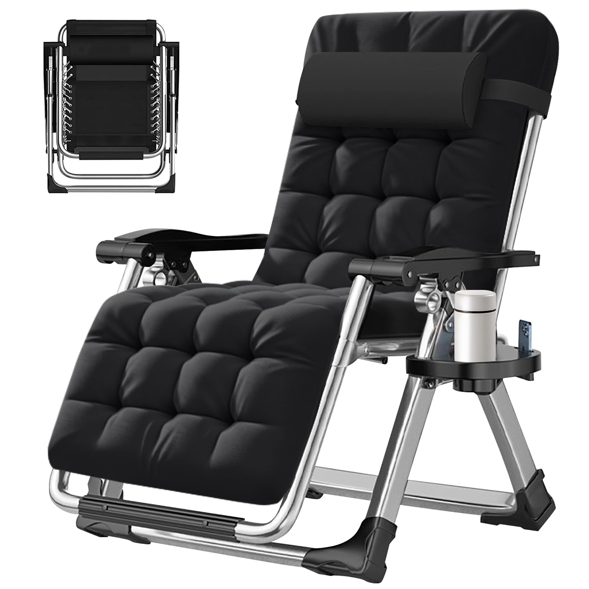 ABORON Zero Gravity Chair front view showing ergonomic design for comfort.