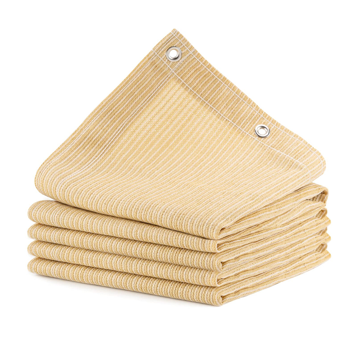 ABOSUN 6x6 wheat sun shade cover blocks 90% UV while keeping air circulating.