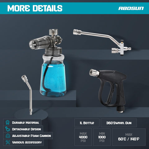 ABOSUN corrosion-resistant materials help resist wear during repeated uses.