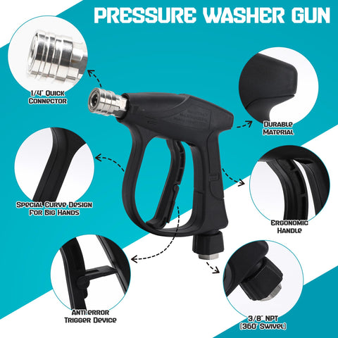 ABOSUN inlet M22-14mm compatibility supports broad washer connections.