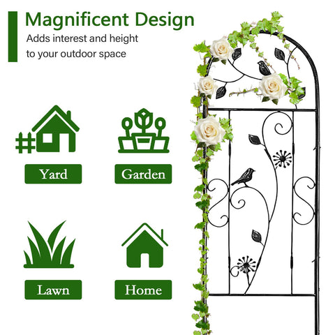 aboxoo Outdoor wall-mount option for flexible garden decor