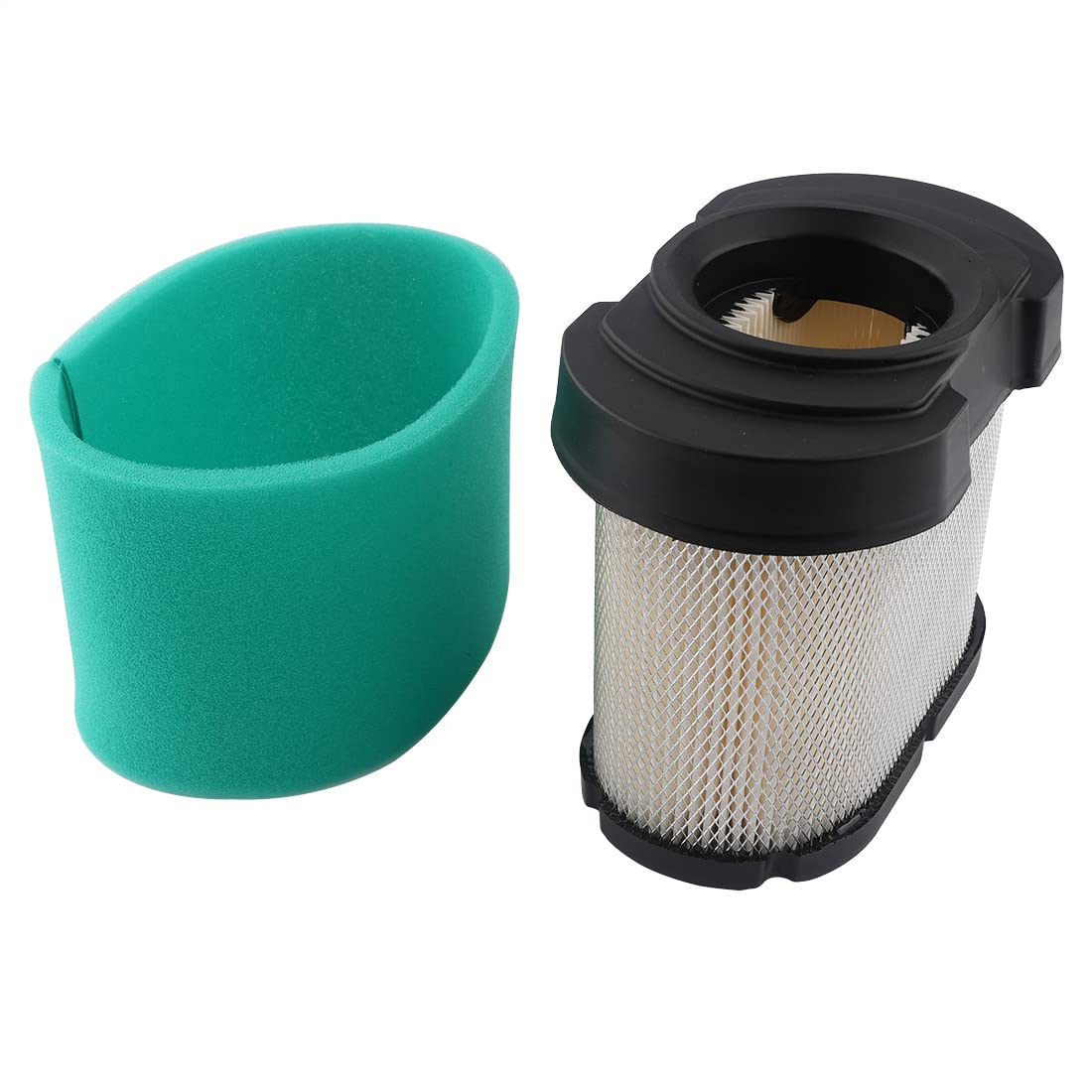 Abroman air filter compatible with John Deere engines for easy replacement.