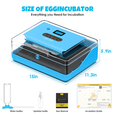 ABTOR easy-to-use incubator, kid-friendly and simple to operate