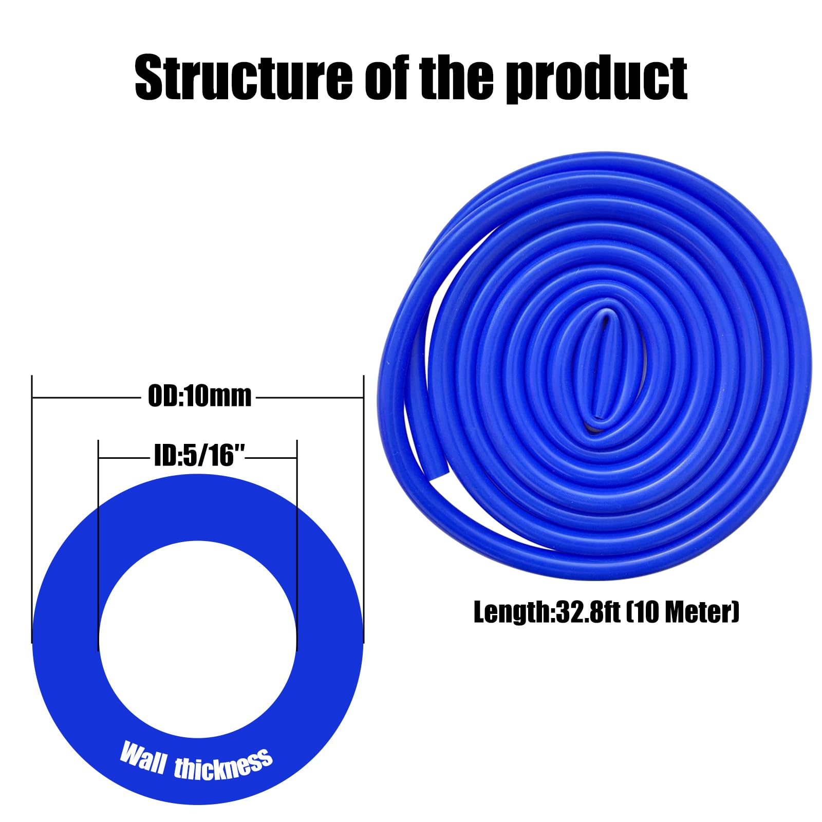 Abustle pig 328 ft hose supports steady water delivery.