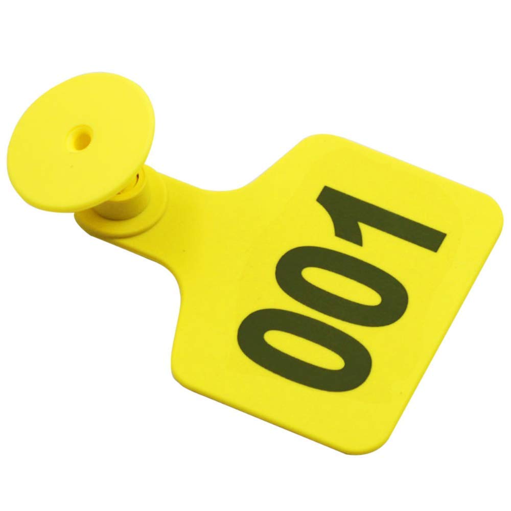 Abustle pig laser-printed ear tag ensures clear, fade-resistant numbers.