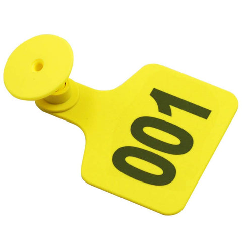 Abustle pig laser-printed ear tag ensures clear, fade-resistant numbers.