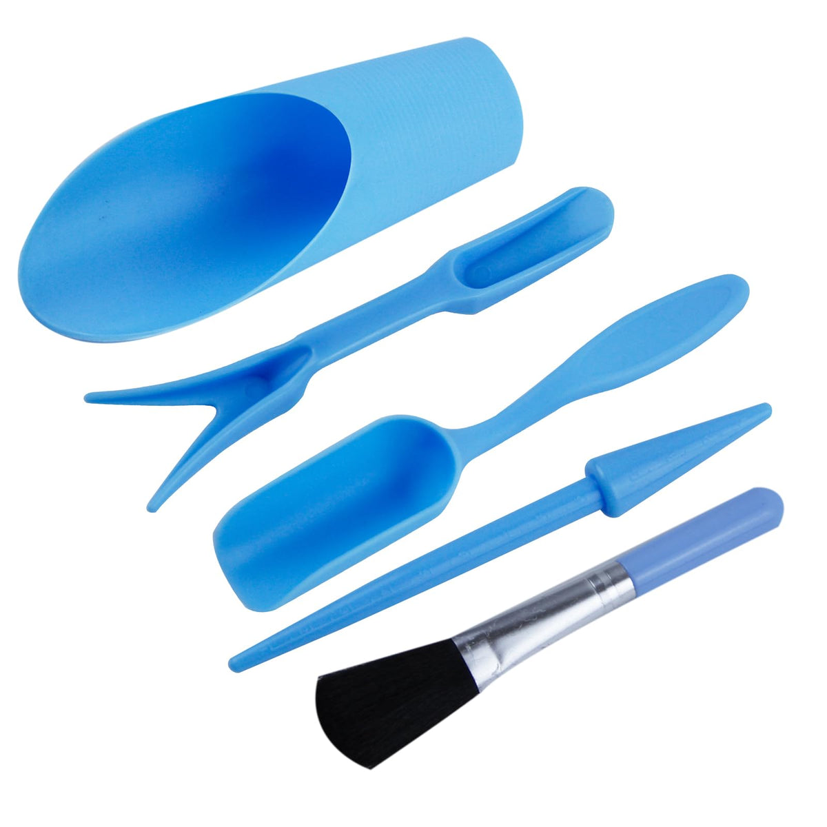 Abvsdu 5pc mini garden tool set with bucket shovel for precise transplanting and soil work