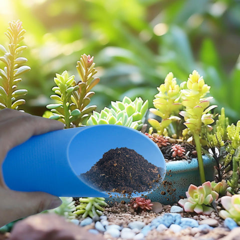 Abvsdu 5pc mini garden tool set mini shovel supports delicate digging in tight pots