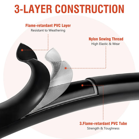 ABYDA 3-8-in flare nut close-up highlighting durable fittings for Weber and more.