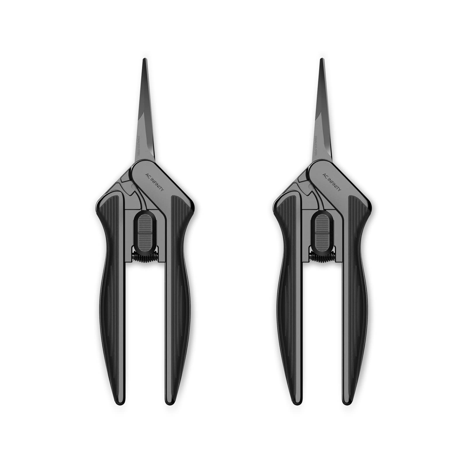 AC Infinity pruning shear 2-pack with ergonomic handles for comfortable pruning.