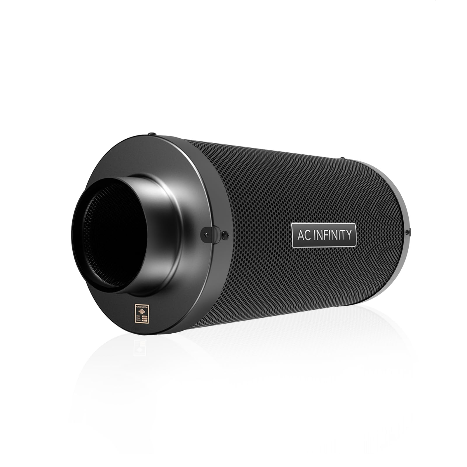 AC Infinity 6-inch air carbon filter front view for odor control in grow rooms