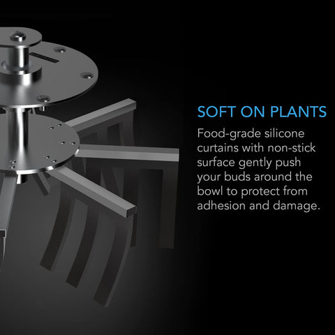 AC Infinity Bud Leaf Bowl Trimmer serrated blade for dry trimming tasks