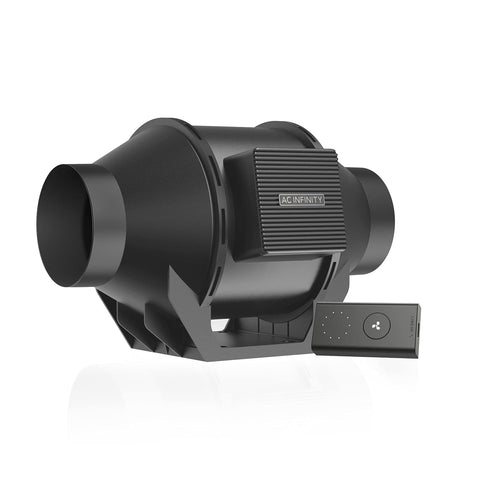 AC Infinity CloudLine A4 front view with compact profile for discreet ventilation