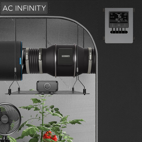 AC Infinity CloudLine Pro T10 dimensions 11.3 x 15.1 x 12.2 inches