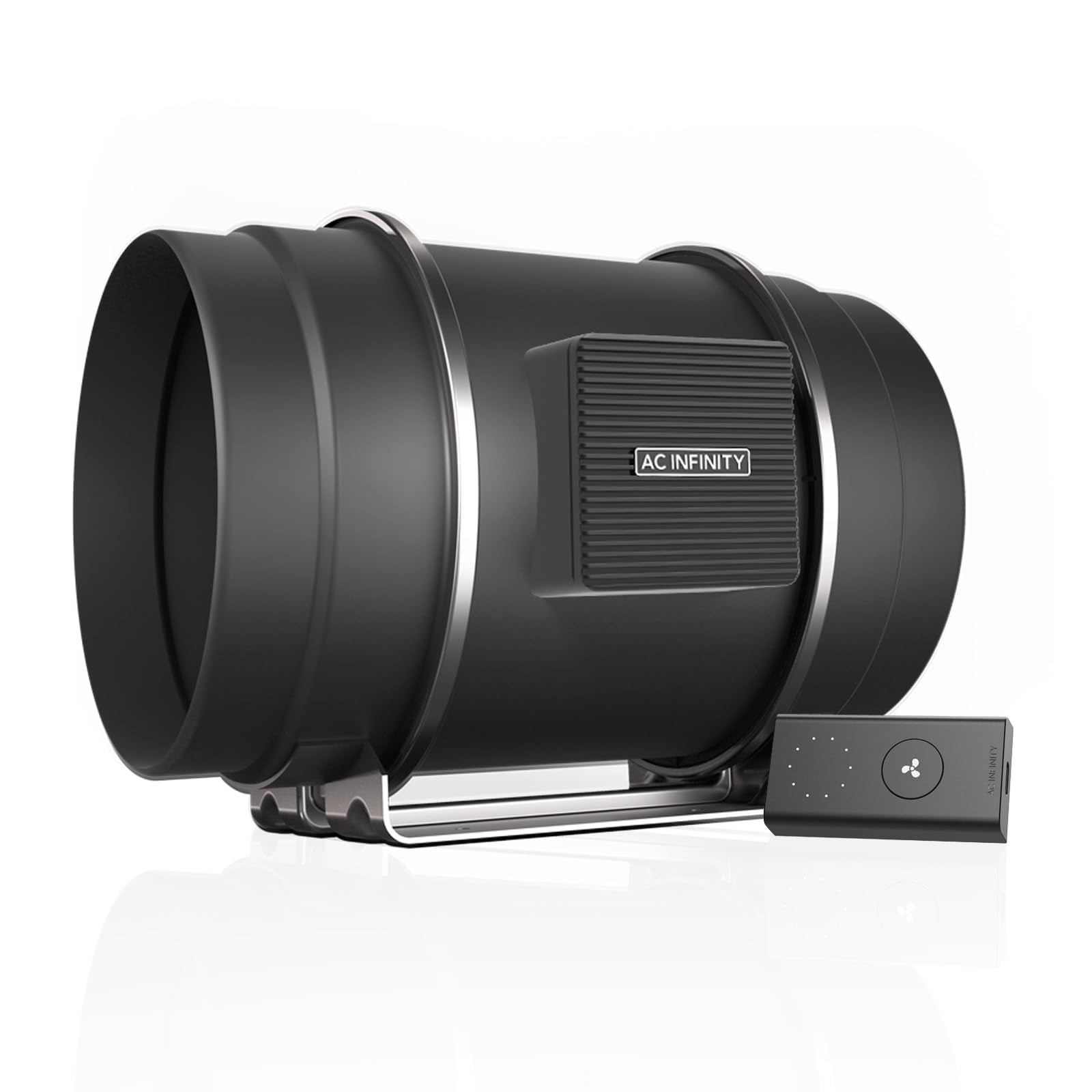 AC Infinity CLOUDLINE S8 PRO 8-inch duct fan provides strong, efficient ventilation for hydroponic grow rooms.