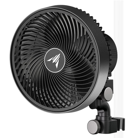 AC Infinity CloudRay S9 clip-on fan for precise airflow in grow tents.