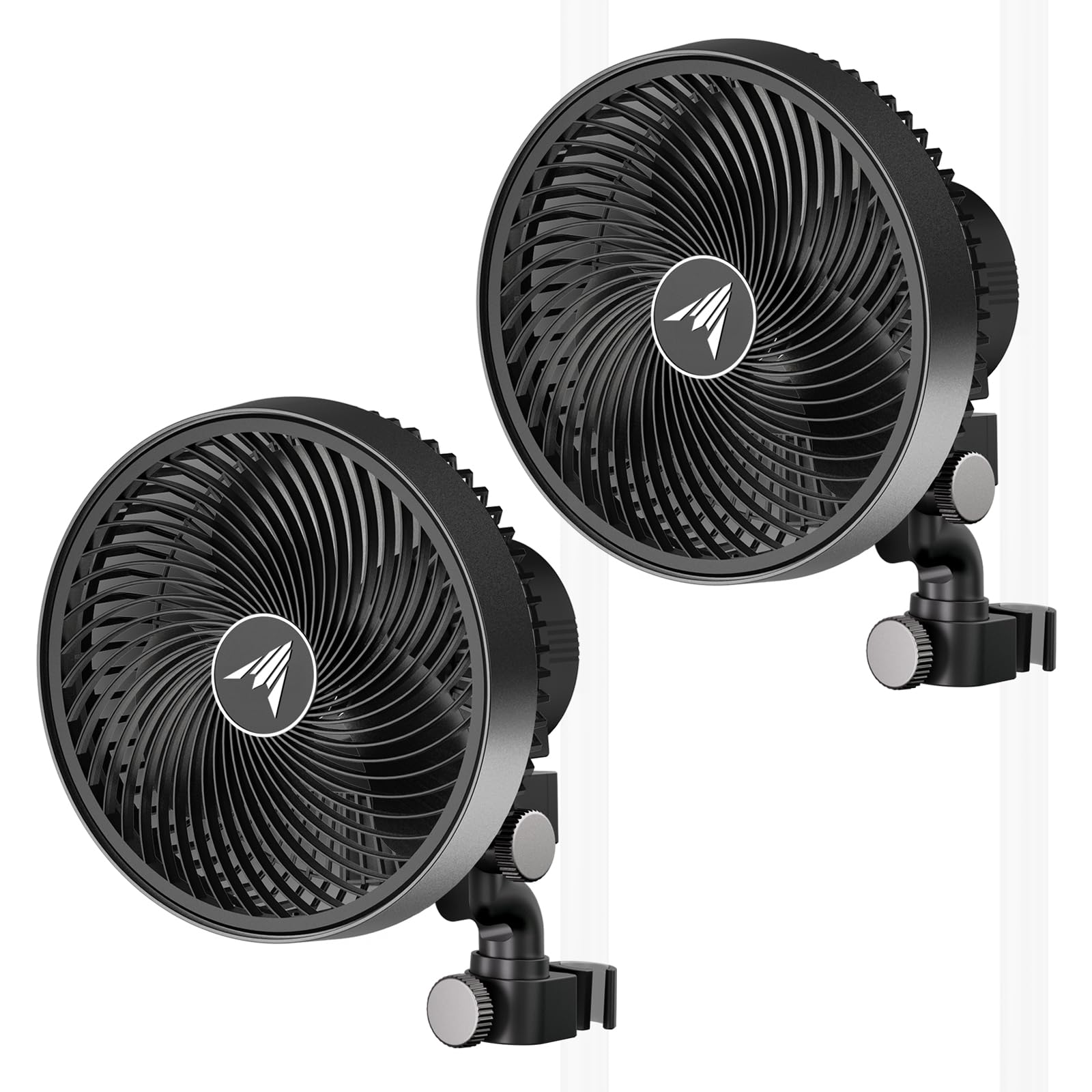 AC Infinity Cloudray S9 clip fan front view for targeted airflow in tents