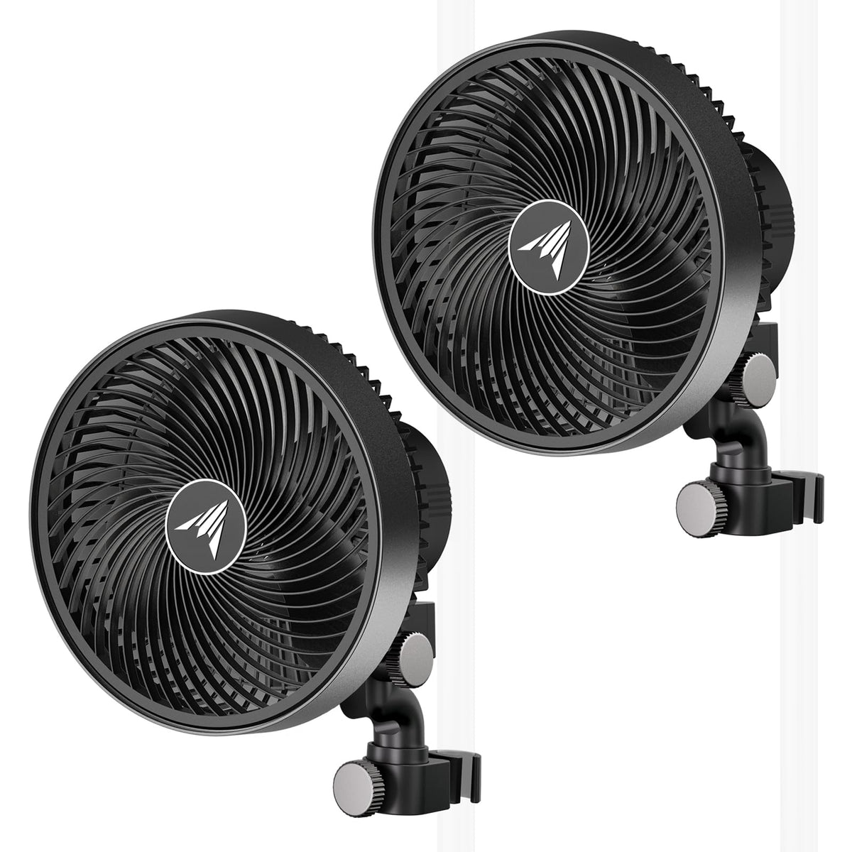 AC Infinity Cloudray S9 clip fan front view for targeted airflow in tents