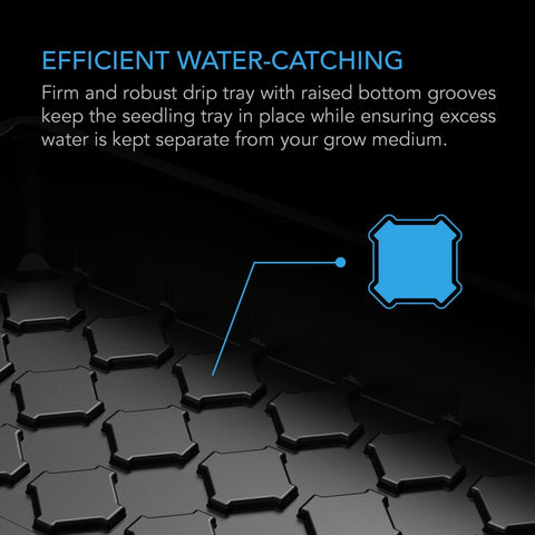 AC Infinity germination kit dome, designed for humidity and light transmission