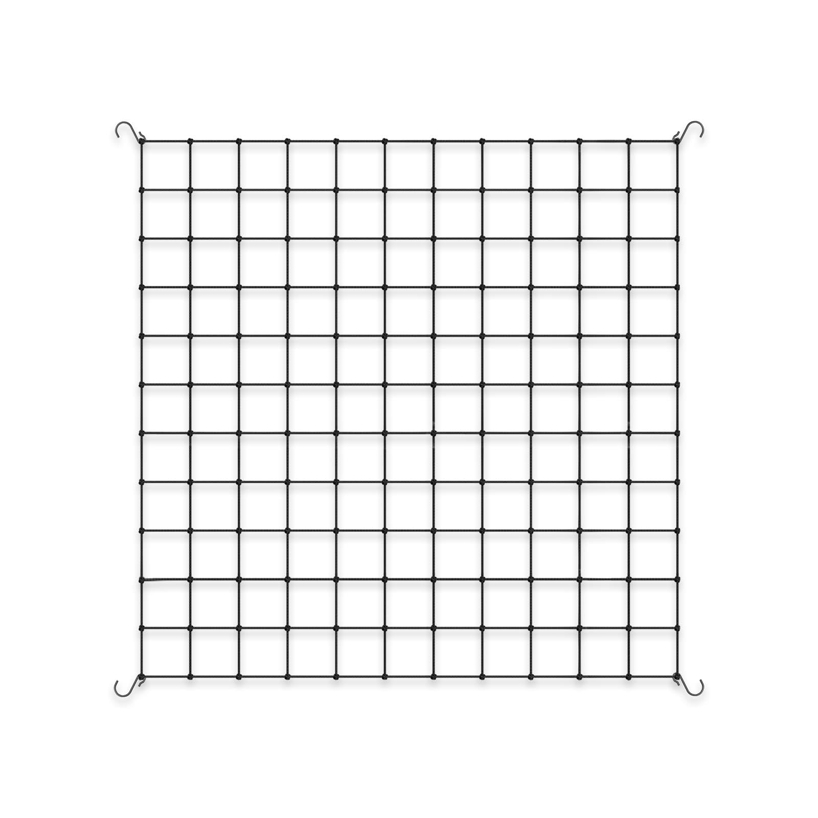 AC Infinity Grow Tent Trellis Net 4x4 setup offers sturdy canopy support.