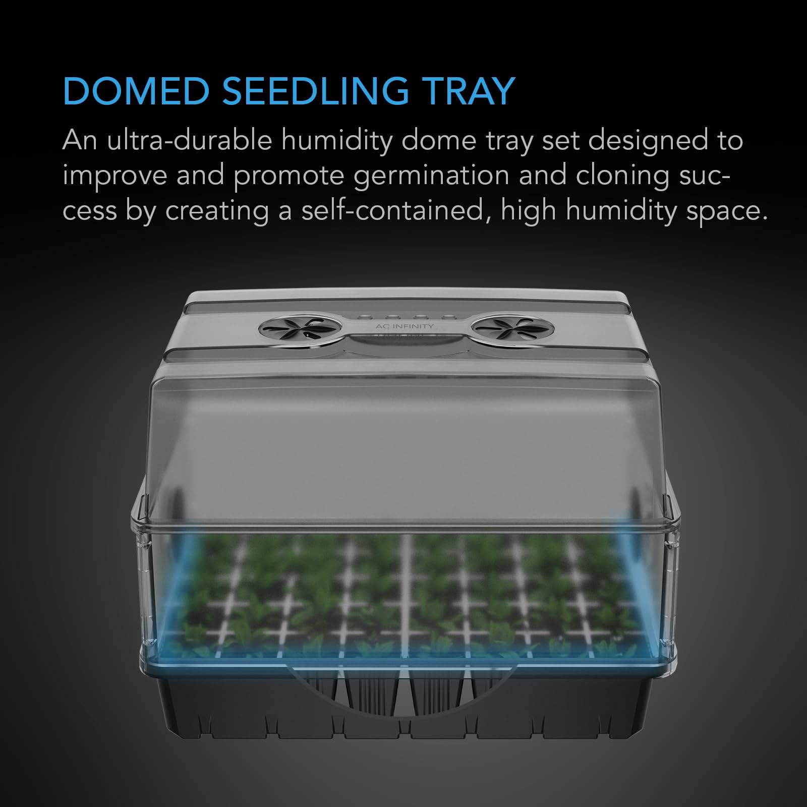 AC Infinity drip tray, heavy-duty and leak-proof for larger loads