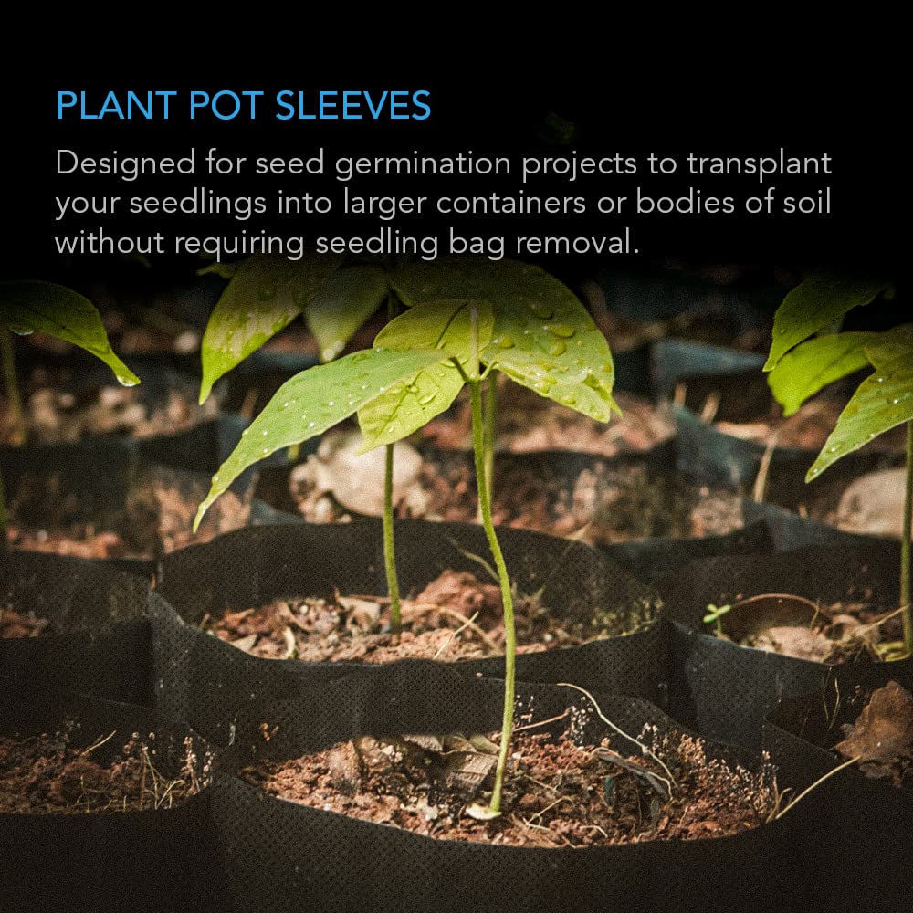 AC Infinity nursery bags feature tear-resistant non-woven fabric.
