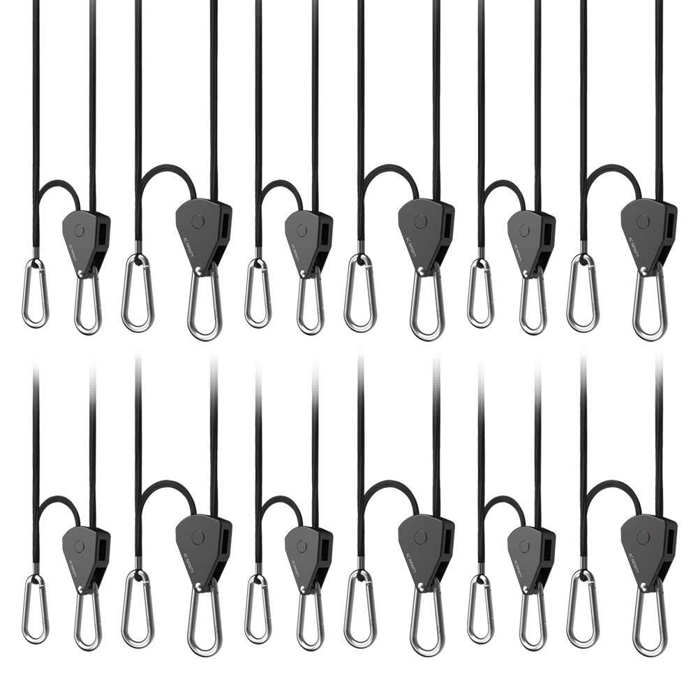 AC Infinity rope hanger light mount for adjustable grow lighting setups.