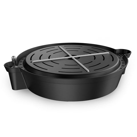 AC Infinity self-watering base XL packaging shows sturdy platform for larger pots.