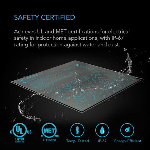 AC Infinity Suncore S3 IP67 quad-layer PVC cover guards against moisture and wear