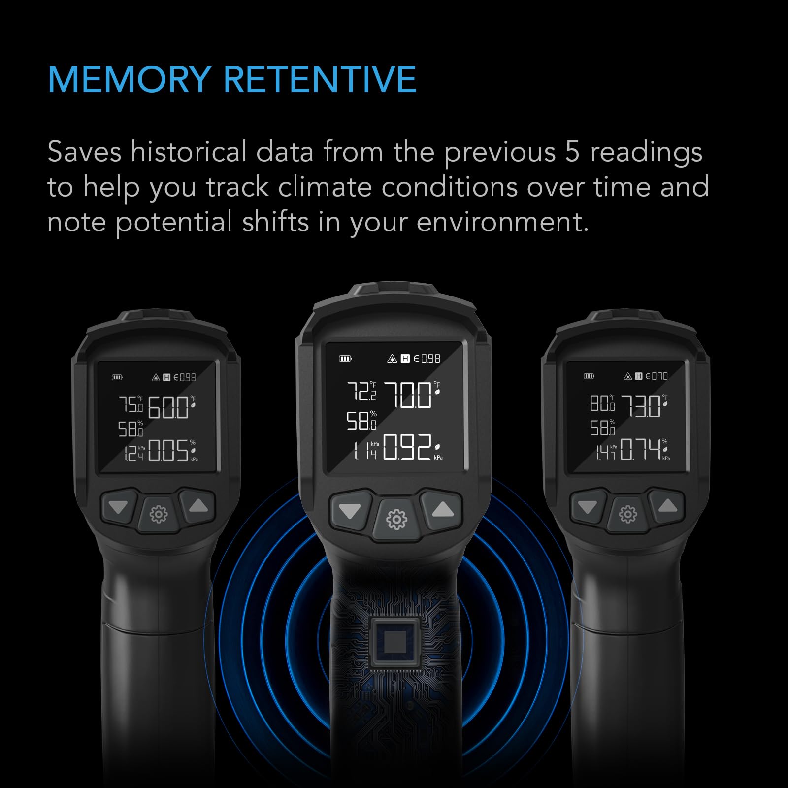 AC Infinity VPD thermometer enables smart controller calibration.