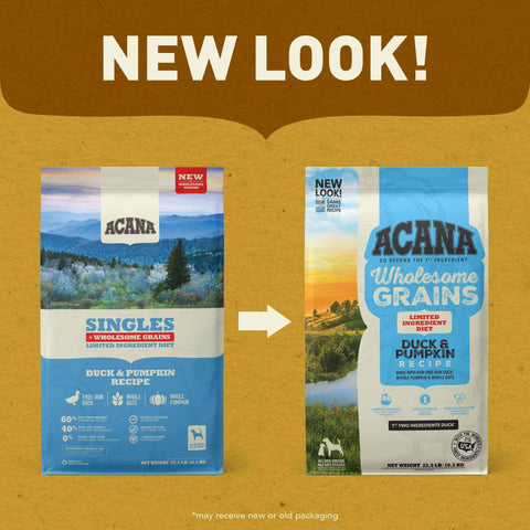 Probiotics and prebiotics listed for digestive health in ACANA