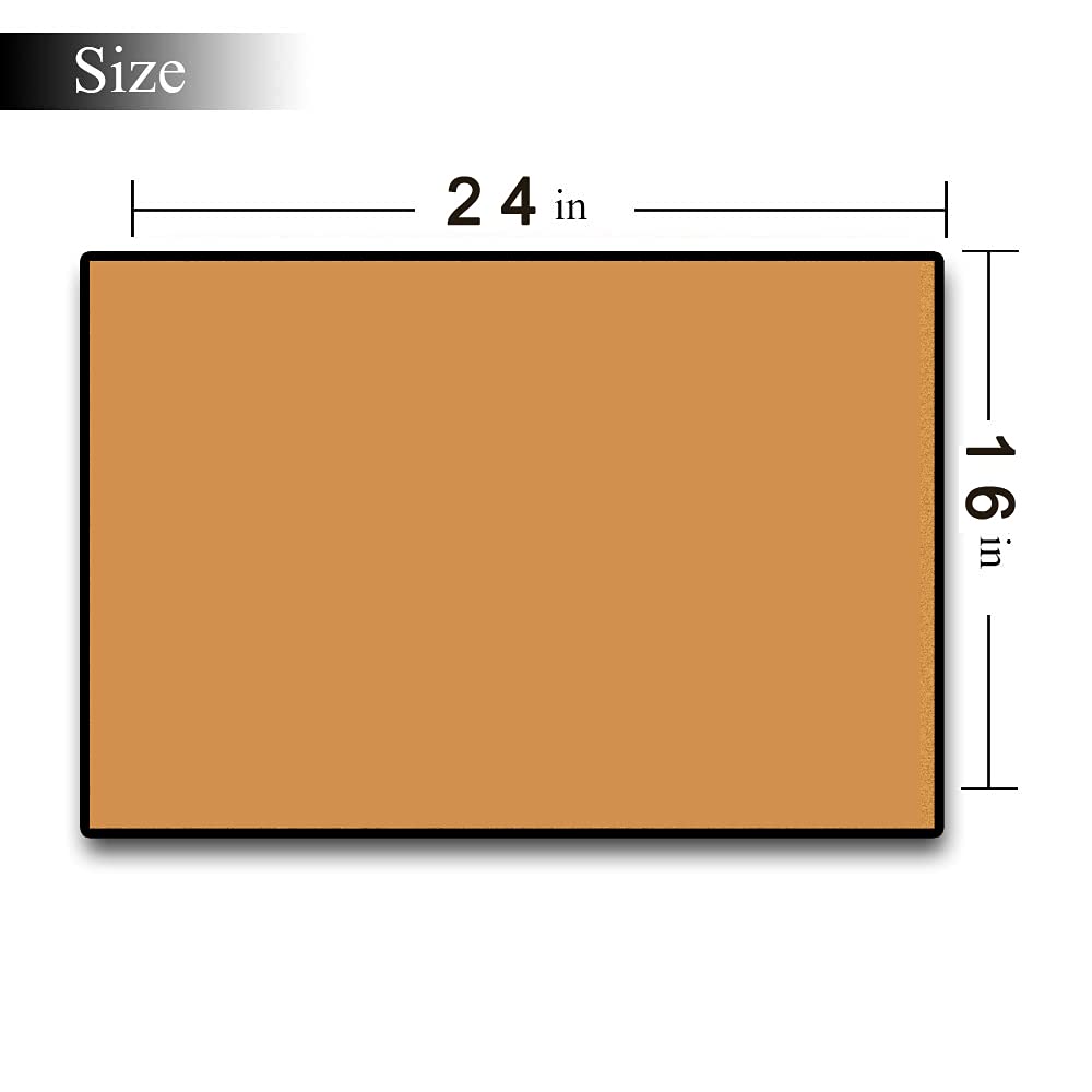 Accssoey non-slip back doormat keeps footing secure on indoor or outdoor surfaces.