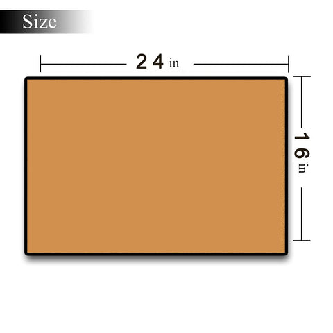 Accssoey non-slip back doormat keeps footing secure on indoor or outdoor surfaces.