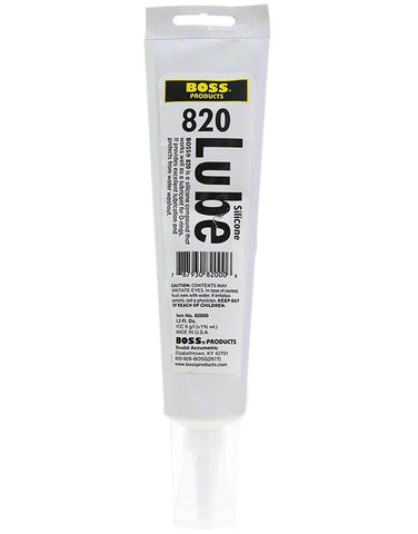 Accumetric Boss 02583CL10 bottle pour: durable silicone lubricant for rubber seals reduces friction