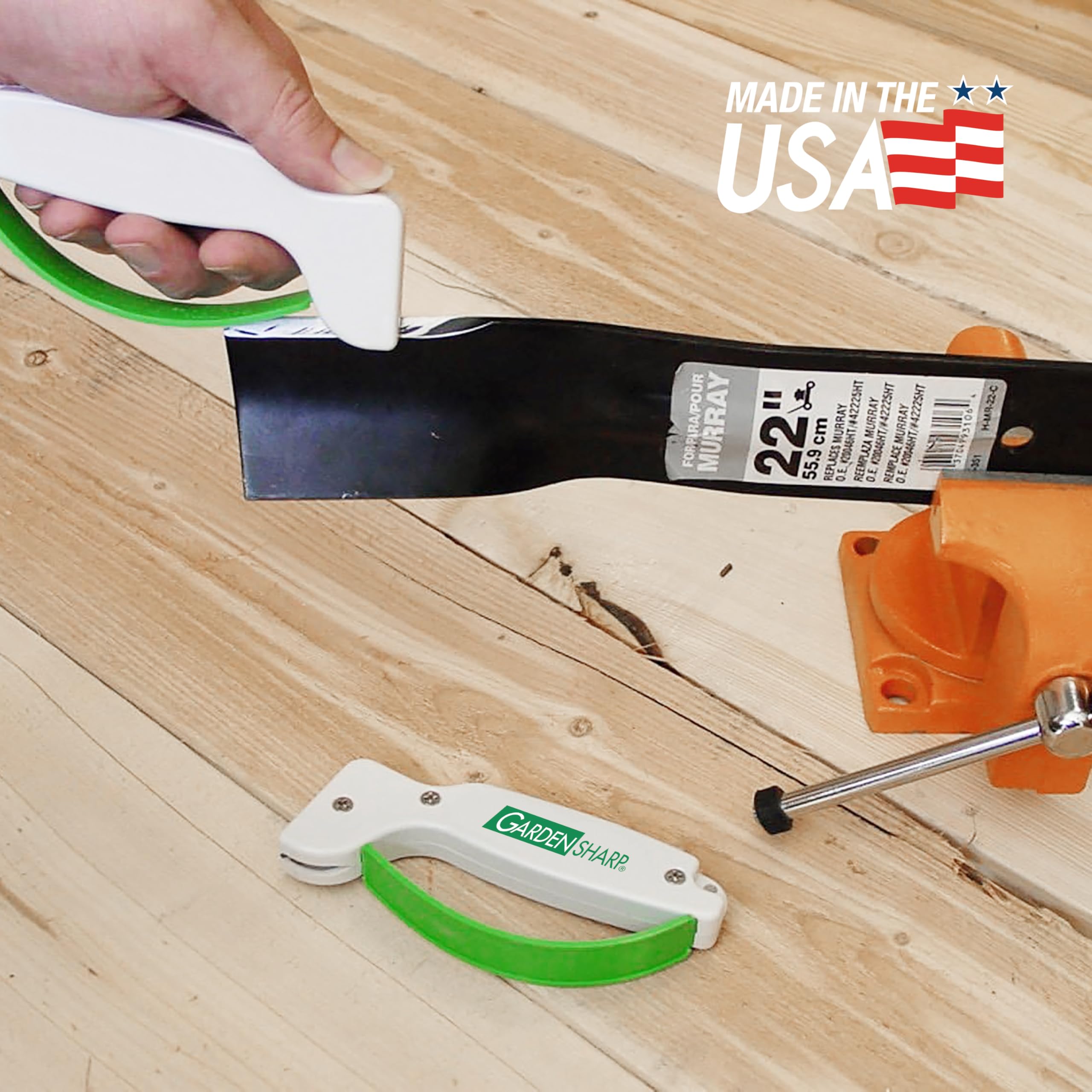 AccuSharp easy-clean construction simplifies maintenance after use