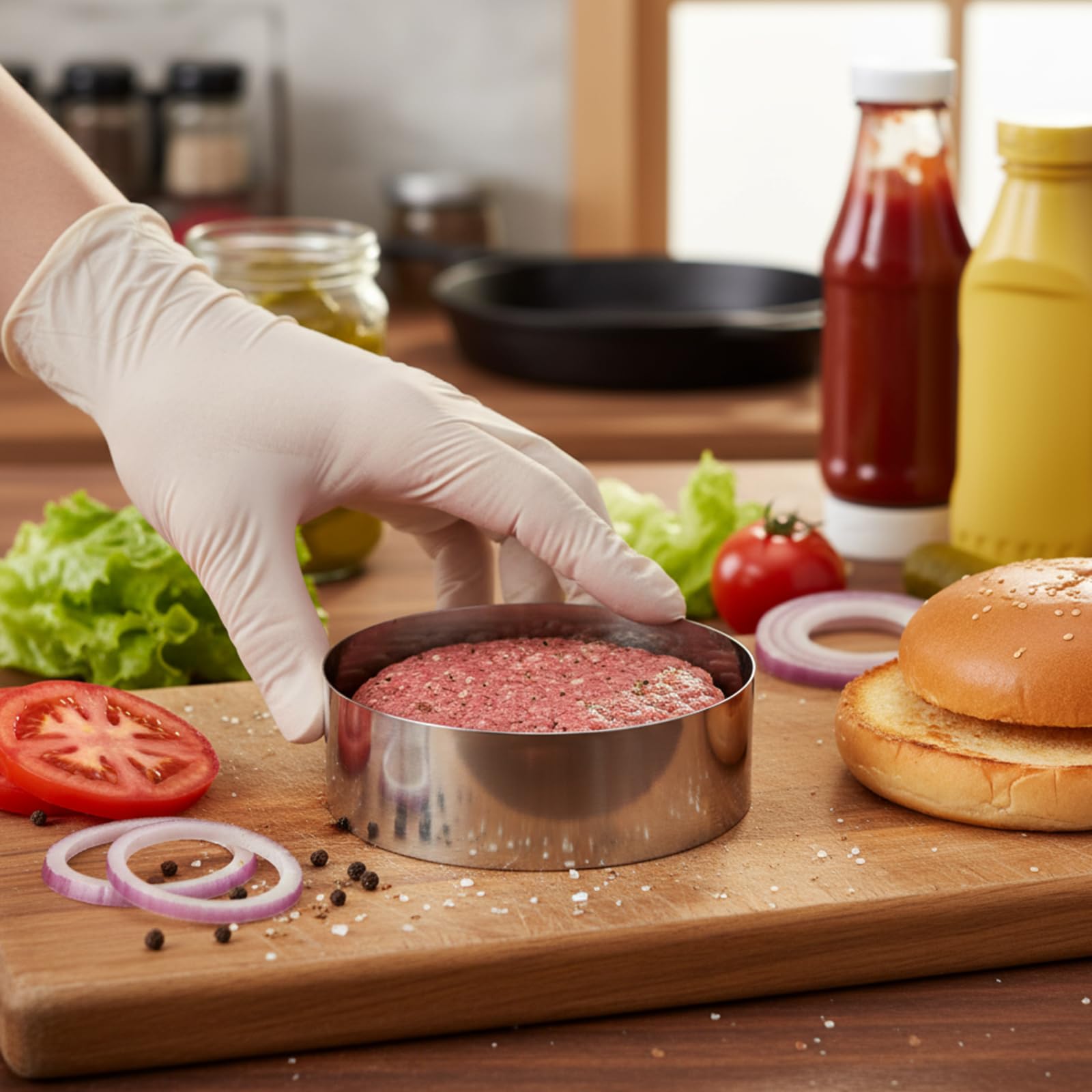 Acellegic even-heat ring mold promotes even browning and texture