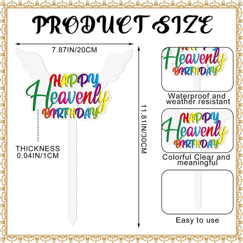 AceOrbit white metal memorial marker provides visible tribute for cemetery or garden display.
